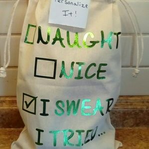 DIY Christmas bag